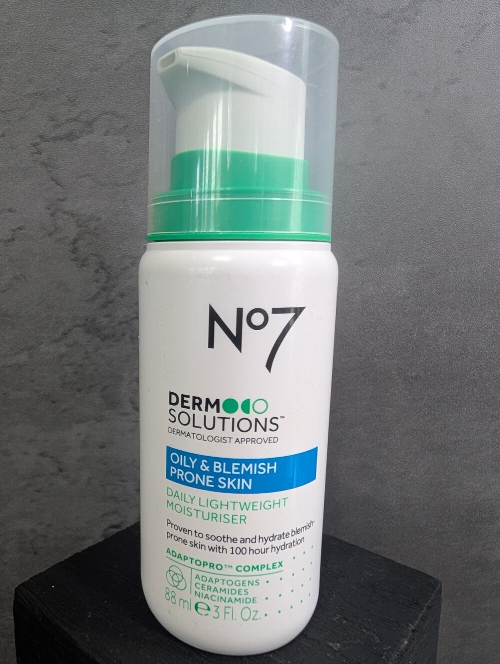 No7 Derm Solutions Daily Lightweight Moisturiser Oily Blemish Skin 3 oz
